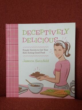 Deceptively Delicious Spiral Hardcover Cookbook by Jessica Seinfeld Vintage-vibe